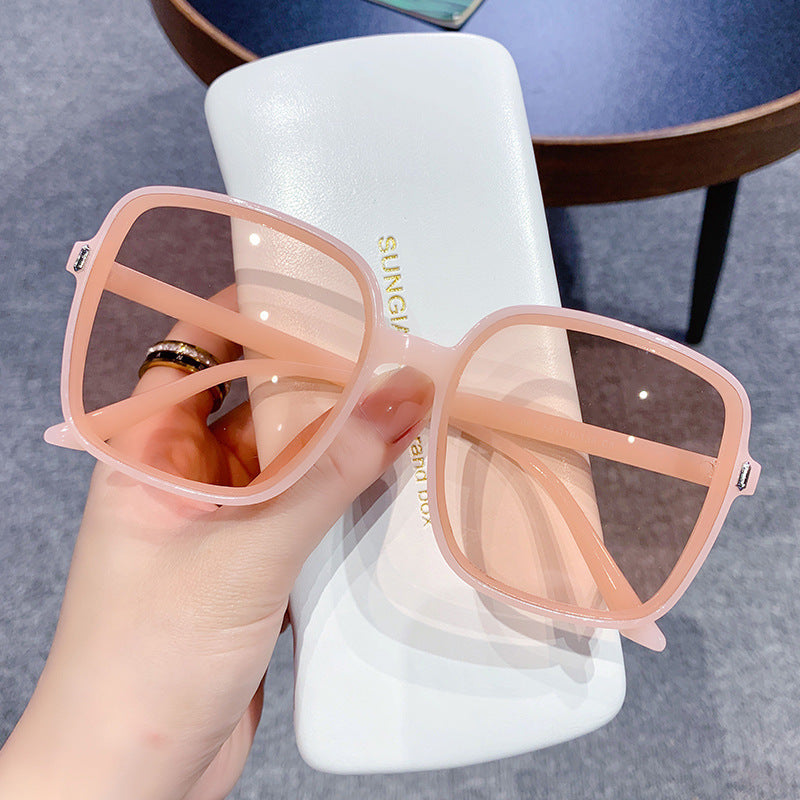 Wholesale PC Rice Nail Big Frame Sunglasses